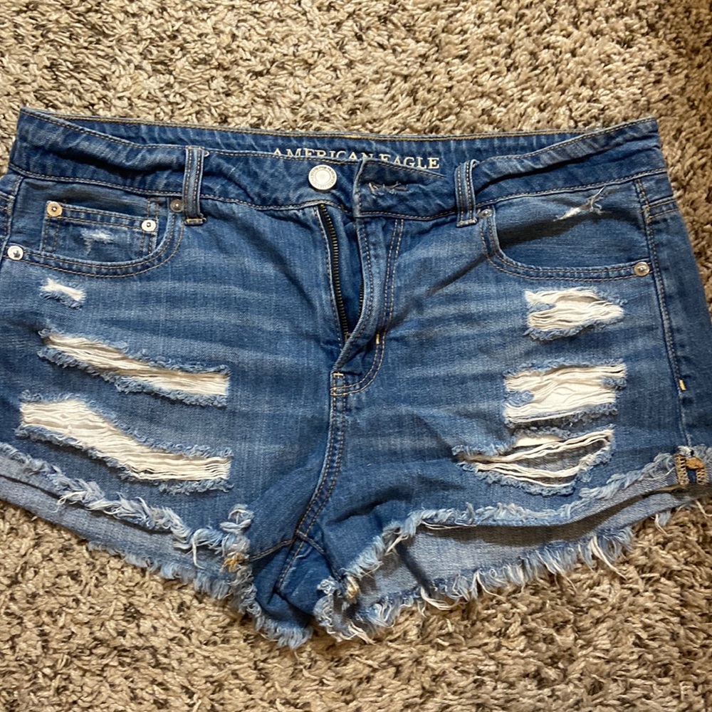 American Eagle size 10 demin shorts